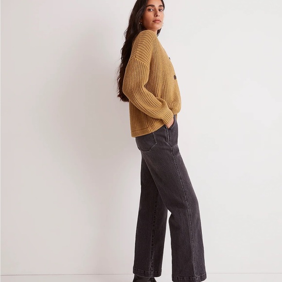 Madewell Shirttail Cardigan Sweater in S, NWT - Picture 3 of 7